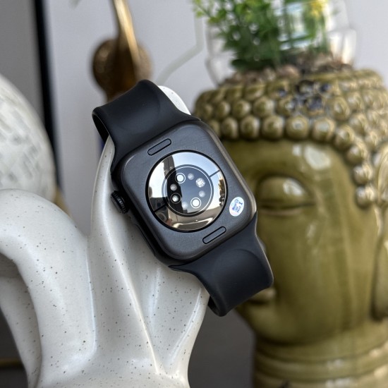 Watch S10 у розмірі 46mm Black з чорним спортивним ремінцем