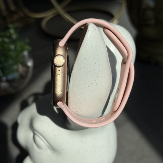 Watch S10 у розмірі 46mm Rose Gold з рожевим спортивним ремінцем