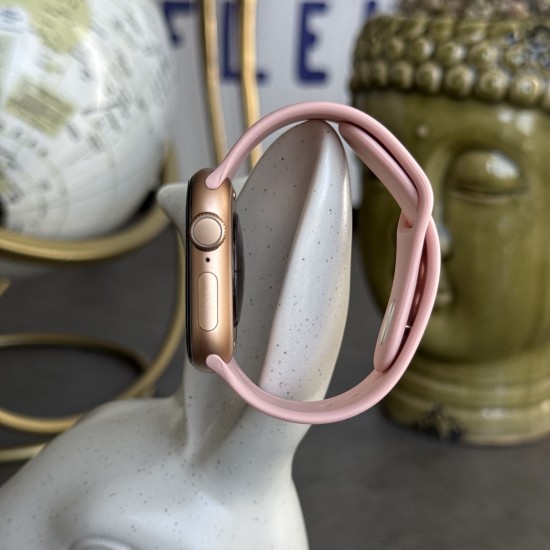 Watch S10 mini у розмірі 42mm Rose Gold з рожевим спортивним ремінцем