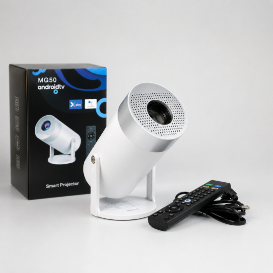 Проектор MG50 (HY300 Pro) – HD 720p, 300 ANSI, Android 12