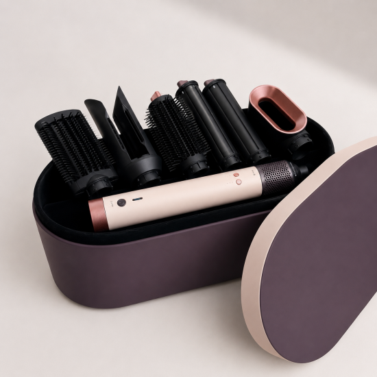 Мультистайлер Coanda 2x HS09 Ceramic Pink/Rose Gold Пудровый с кейсом для хранения