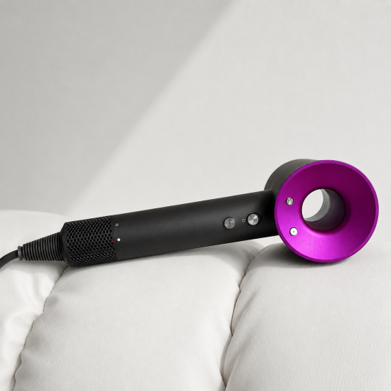 Фен-стайлер Magic Hair PRO+ 5 насадок Silver+Purple