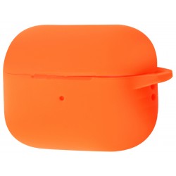 Чохол силіконовий з карабіном для Airpods Pro 2 Orange