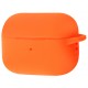 Чехол силиконовый с карабином для Airpods Pro 2 Orange