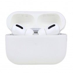 Чехол силиконовый классический для Airpods Pro Белый