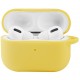 Чехол силиконовый с карабином для Apple Airpods Pro 2 Желтый