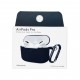 Чехол силиконовый с карабином для Airpods Pro Atrovirens