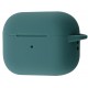 Чехол силиконовый с карабином для Apple Airpods Pro Зеленый (хвоя)