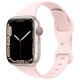 Watch S9 в размере 41mm Pink с розовым спортивным ремешком