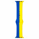 Ремінець Silicon Band 45mm Blue & Yellow