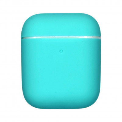 Чохол силіконовий для бездротових навушників Apple AirPods  Бірюзовий