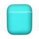 Чехол силиконовый для беспроводных наушников Apple AirPods Бирюзовый