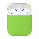 Чехол силиконовый для беспроводных наушников Apple AirPods Травяной