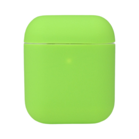 Чехол силиконовый для беспроводных наушников Apple AirPods Травяной