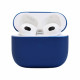 Чехол силиконовый для беспроводных наушников Apple AirPods 3 Темно-синий