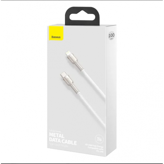 Кабель Baseus Superior Series Fast Charging Data Cable Type-C to Lightning PD 20W White (2 метри)